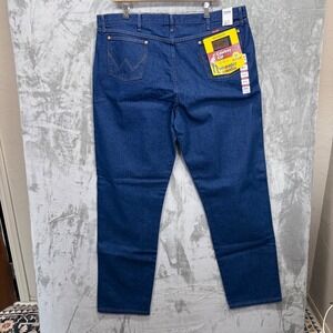Wrangler Mens Cowboy Cut Relaxed Fit Jeans Blue Denim 1031MWZPW 46x36 Western